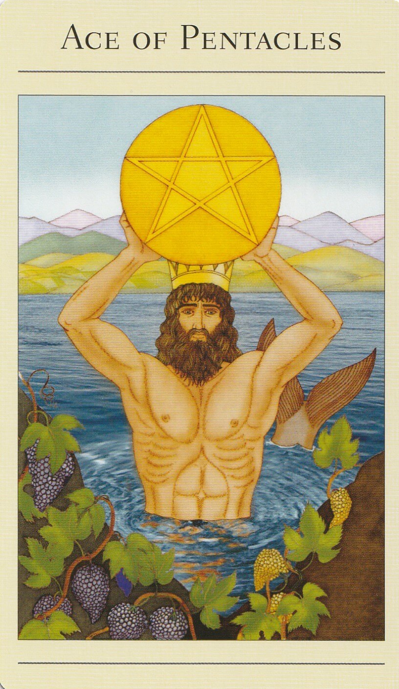 ace of pentacles